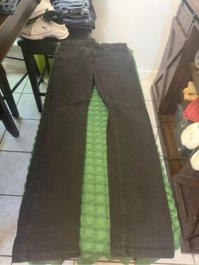 Levi's Kids Black Straight Jeans with Slight Fade